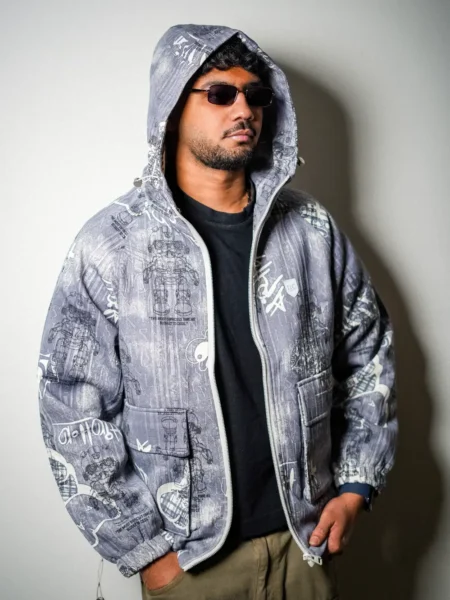 Data Strike – Hooded Jacket